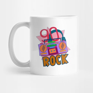 90 rock music Mug